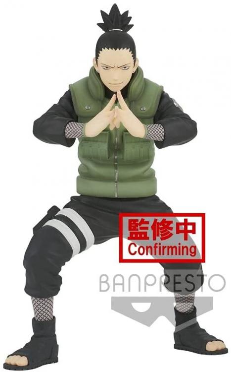 BANPRESTO STATUA NARUTO SHIPPUDEN VIBRATION STARS SHIKAMARU NARA - FIGURE VOL.A