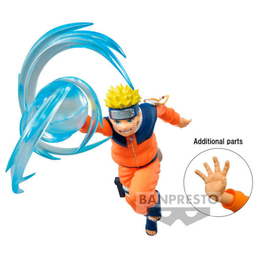 BANPRESTO EFFECTREME NARUTO SHIPPUDEN - UZUMAKI NARUTO FIGURE STATUA 12cm PVC