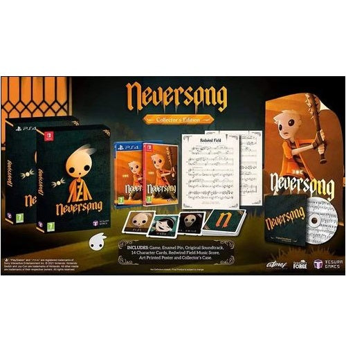 Neversong (Collector'S Edition) Ps4 Limited Videogioco Pegi 7 Playstation 4 Ps5