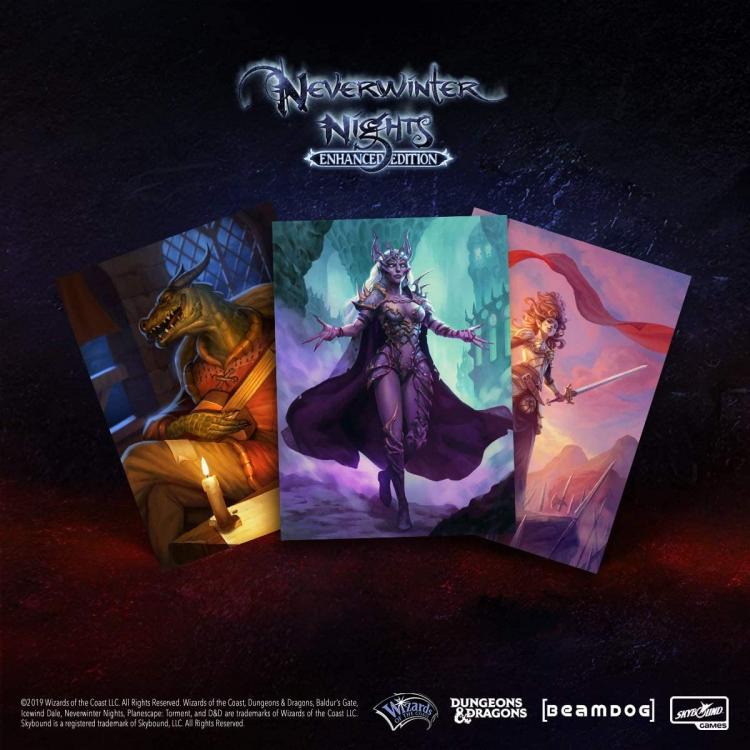 Neverwinter Nights Enhanced Edition Ps4 Collector'S Pack Nuovo Sigillato Ita
