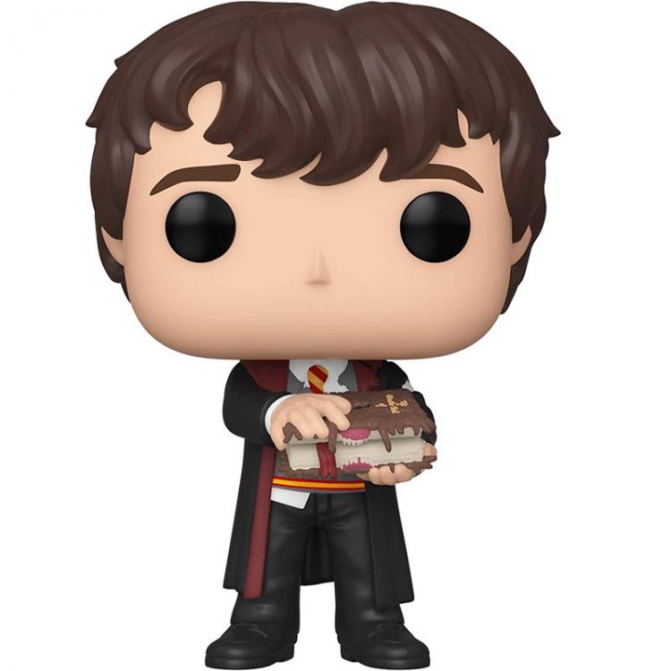 Funko Pop ! Harry Potter - (116) Neville Longbottom With Monster Book Figure 9Cm