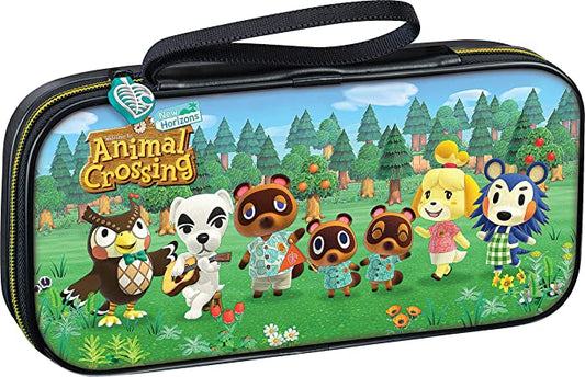 Nintendo Switch Custodia Trasporto Rigida Animal Crossing Compatibile Lite/Oled