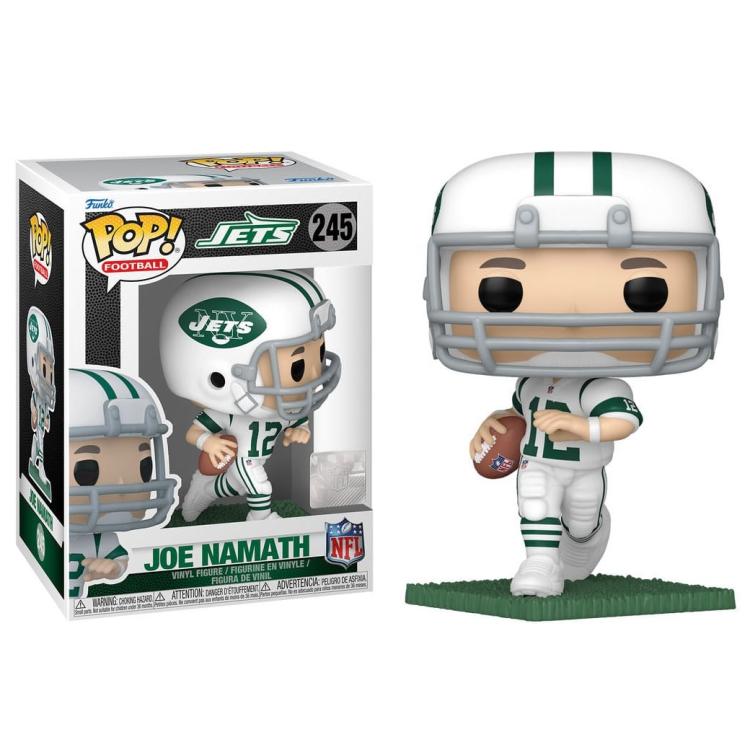 Funko Pop ! Football - Nfl - Jets (245) - Joe Namath Vinyl Figure 9Cm Statuetta