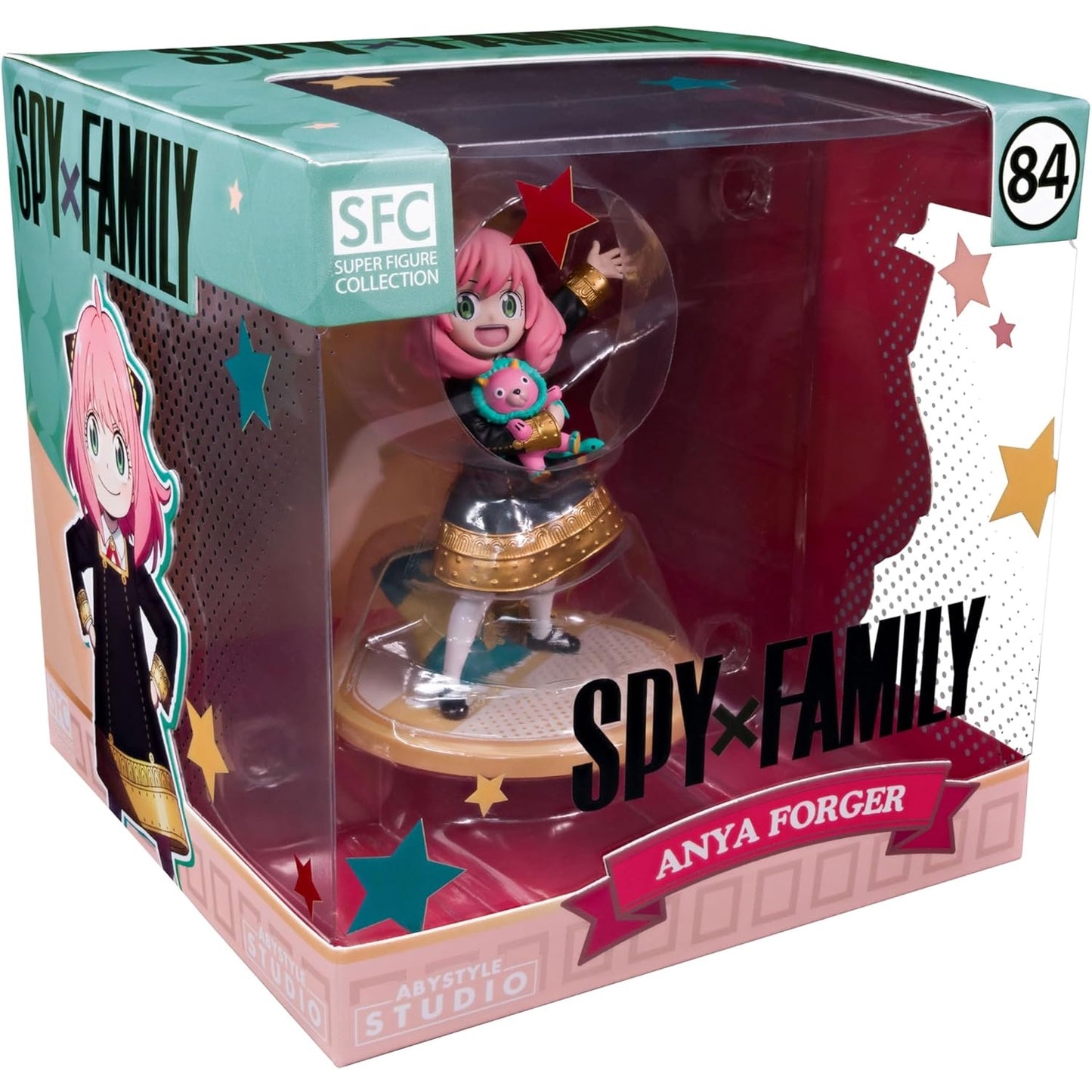 Abystyle SFC Spy X Family 84 (Anya Forger) Statua Super Figure Collection 10cm Studio