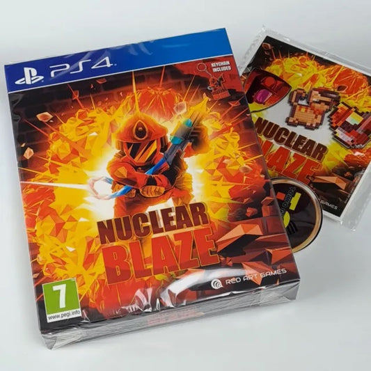 Nuclear Blaze Ps4 Disco Playstation 4 Retro Game Pompieri (Include Portachiavi)