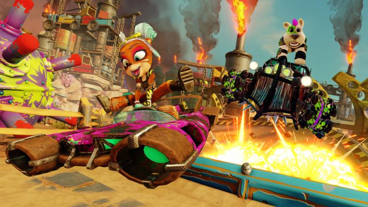 CRASH TEAM RACING NITRO-FUELED NINTENDO SWITCH GIOCO ITALIANO CTR BANDICOOT KART