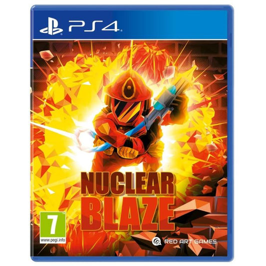 Nuclear Blaze Ps4 Disco Playstation 4 Retro Game Pompieri (Include Portachiavi)