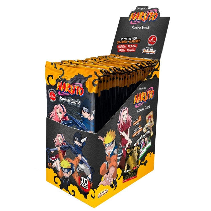Naruto Mythos 2nd Edition (Pack 1 Busta 10 Cards ENG) Carte Collezionabili - TCG 1 Pacchetto