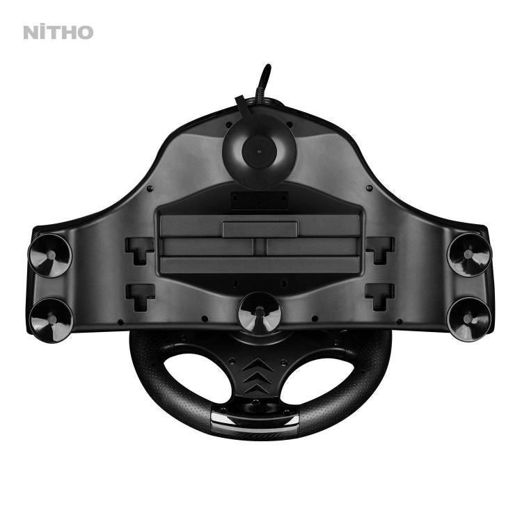 Nitho Volante E Pedaliera Sterzo Drive Pro V16 Ps4 Nintendo Switch Xbox One Pc