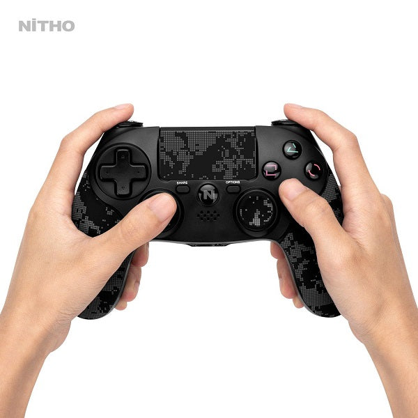 Nitho Controller Ps4 Ps3 Pc Windows Gamepad Pad Wireless Adonis Camouflage Usb