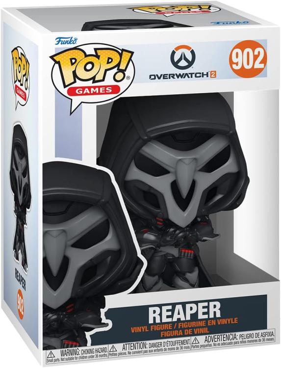Funko Pop ! Games - Overwatch 2 - (902) Reaper - Vinyl Figure Videogioco 9Cm