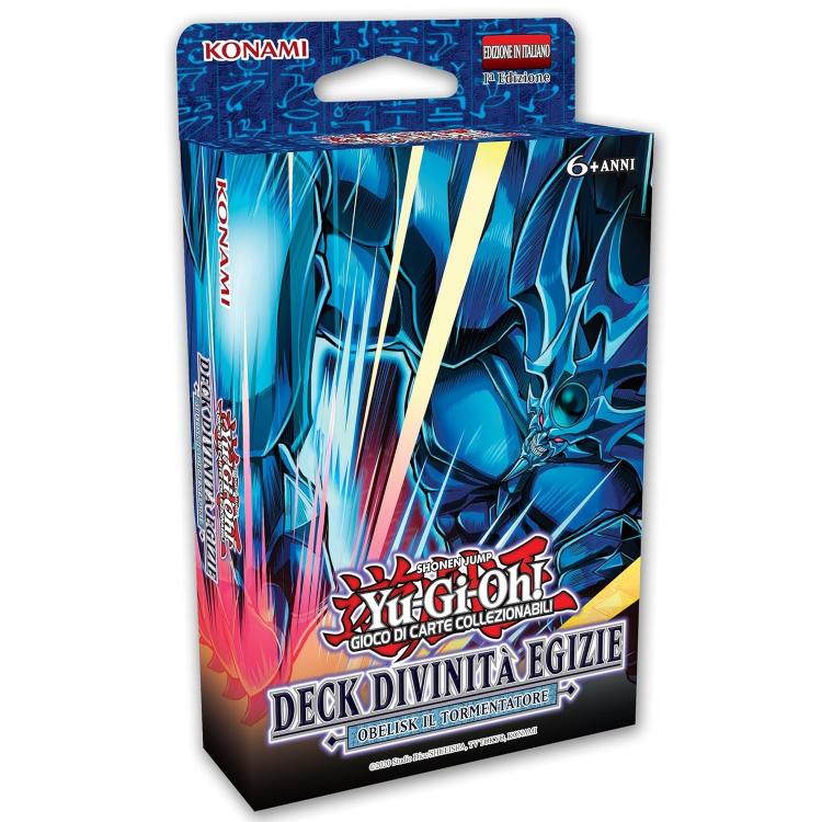 Yu-Gi-Oh! Deck Divinità Egizie: Obelisk Il Tormentore Tcg Gcc Gioco Di Carte Ita