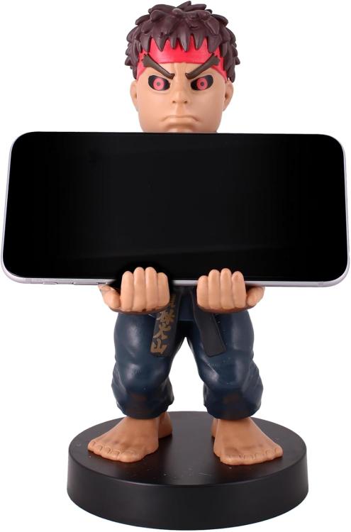 Cable Guys Street Fighter Evil Ryu Statuetta Base Ricarica Smartphone Controller