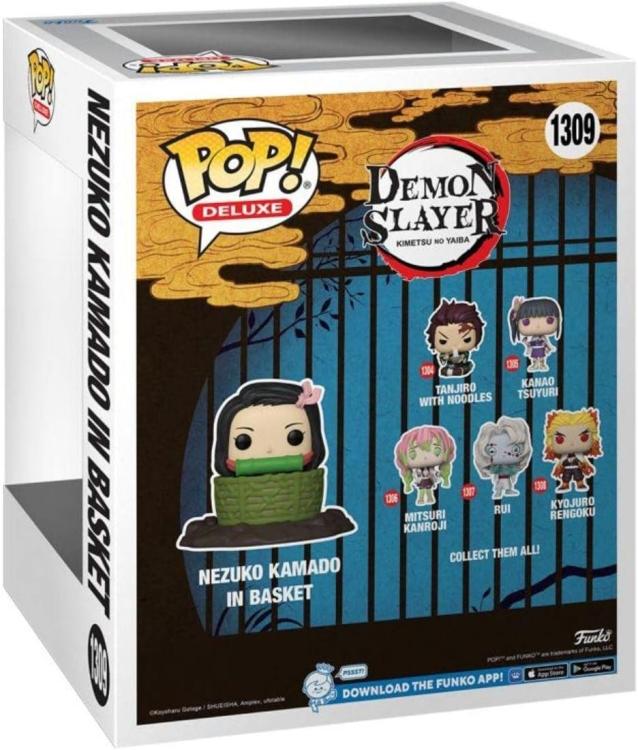 Funko Pop ! Deluxe Demon Slayer - (1309) Nezuko Kamado In Basket Special Edition