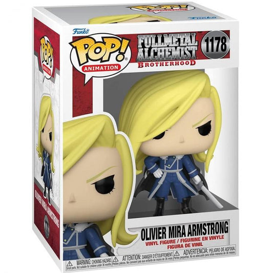 Funko Pop Animation Fullmetal Alchemist Brotherhood Olivier Mira Armstrong 1178