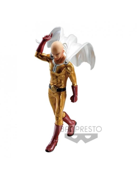 BANPRESTO ONE PUNCH MAN DXF PREMIUM FIGURE METALIC COLOR (SAITAMA) BANDAI 20CM