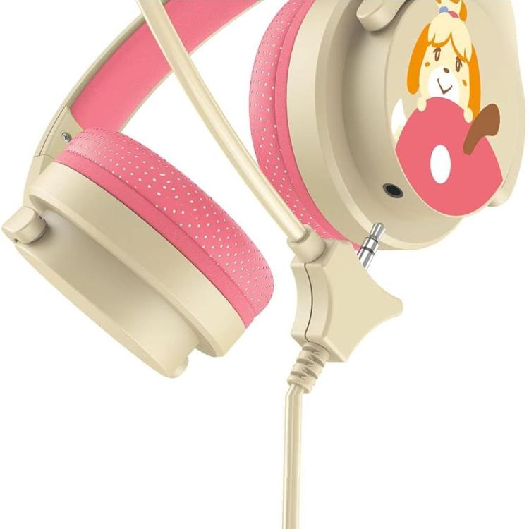 Otl Cuffie Bambini Animal Crossing Nintendo Switch Cavo Aux Smartphone Pc Tablet