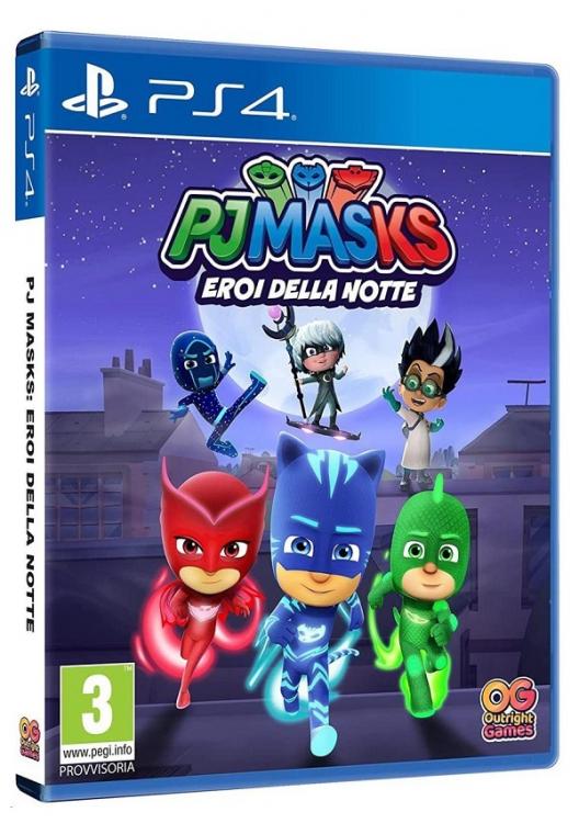 Pj Masks Eroi Della Notte Ps4 Videgioco Playstation 4 Gioco Bambini Italiano