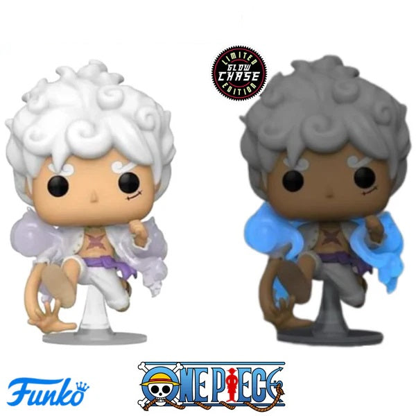 Funko Pop ! Animation - One Piece (1607) Luffy Gear Five Chase Glow In The Dark