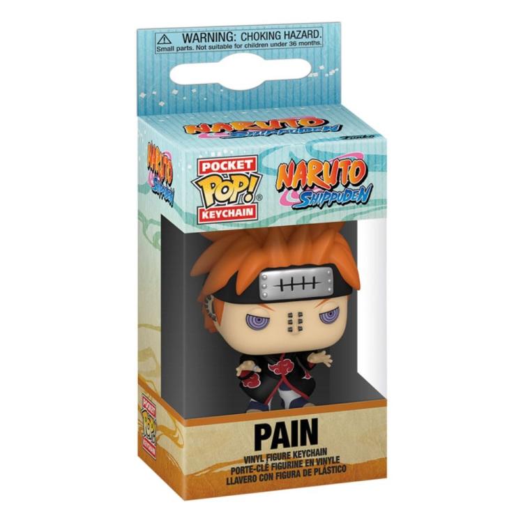 Funko Pop ! Pocket Keychain - Naruto Shippuden (Pain) Key Portachiavi 4Cm