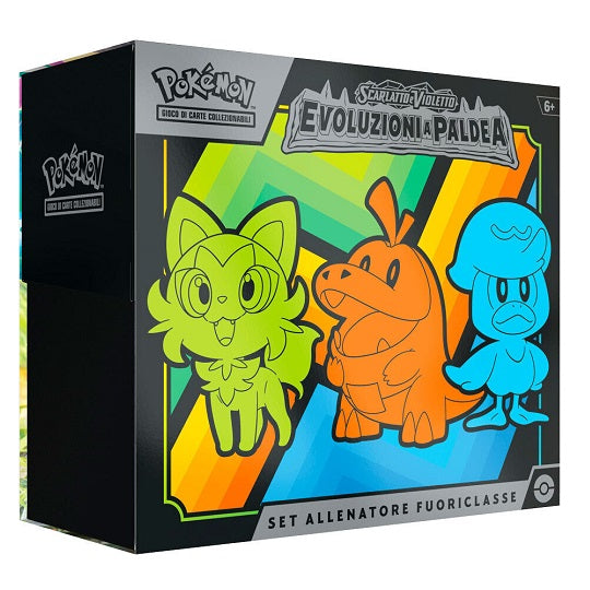 Pokemon Set Allenatore Fuoriclasse Evoluzioni A Paldea (Ita) Carte Gioco Cards