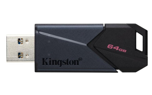 Kingston Pendrive Dtxon/64Gb Usb 3.2 Gen1 Nero/Blu Pc Pennetta Chiavetta Memoria