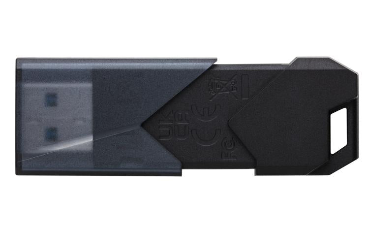 Kingston Pendrive Dtxon/64Gb Usb 3.2 Gen1 Nero/Blu Pc Pennetta Chiavetta Memoria