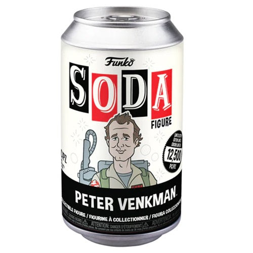 Funko Soda Ghostbusters - Venkman Lattina Vinyl Figure Da Collezione