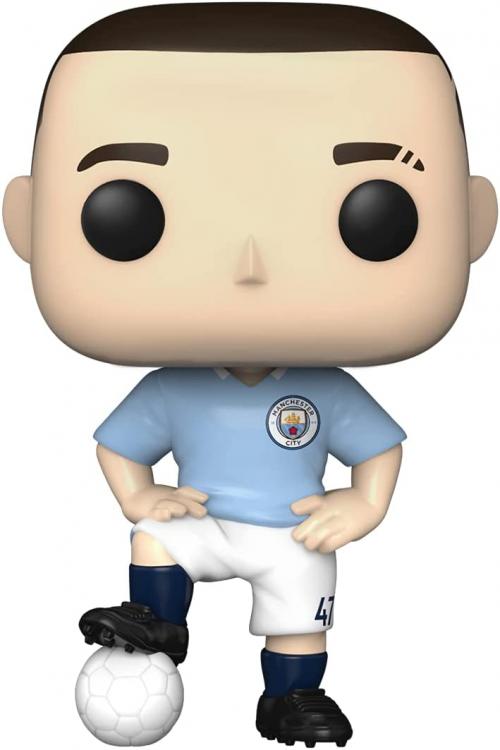 Funko Pop ! Football Manchester City - (49) Phil Foden Figure Vinyl England 9Cm