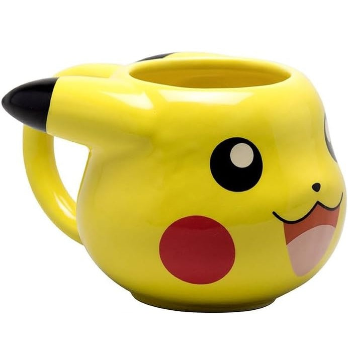 ABYSTYLE TAZZA 3D POKEMON: "PIKACHU" IN CERAMICA CAFFÈ TÈ BICCHIERE MANICO 500ML