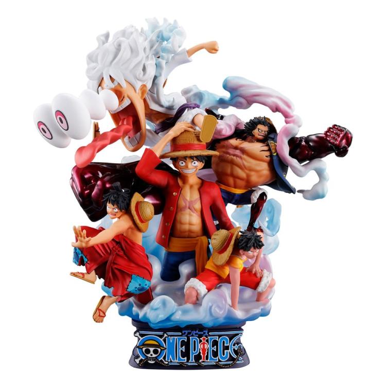 BANDAI ONE PIECE LOGBOX RE BIRTH 02 (MONKEY D.LUFFY SPECIAL) FIGURE PVC 15CM