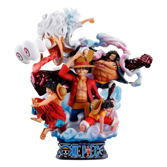BANDAI ONE PIECE LOGBOX RE BIRTH 02 (MONKEY D.LUFFY SPECIAL) FIGURE PVC 15CM
