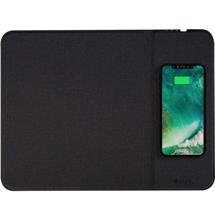 Ngs Mousepad Tappetino Mouse Con Caricatore Wireless Integrato Per Smartphone Qi