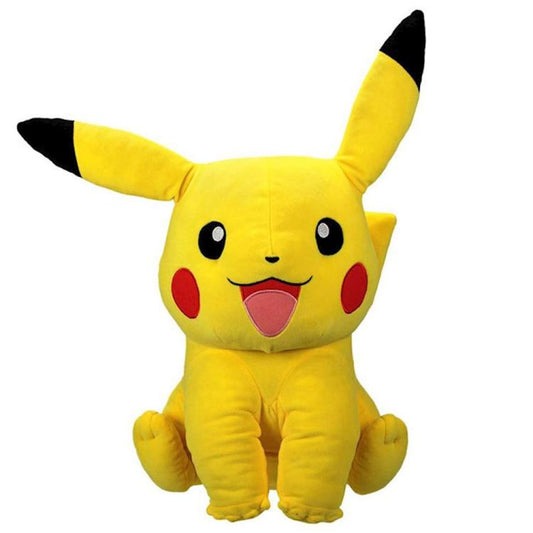 Jazwares Peluche Pokemon Pikachu Seduto 20Cm Pupazzo Giocattolo Toys Series 8"