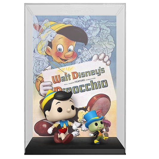 Funko Pop ! Disney Movie Poster - Pinocchio & Jiminy Cricket (08) Vinyl Figure