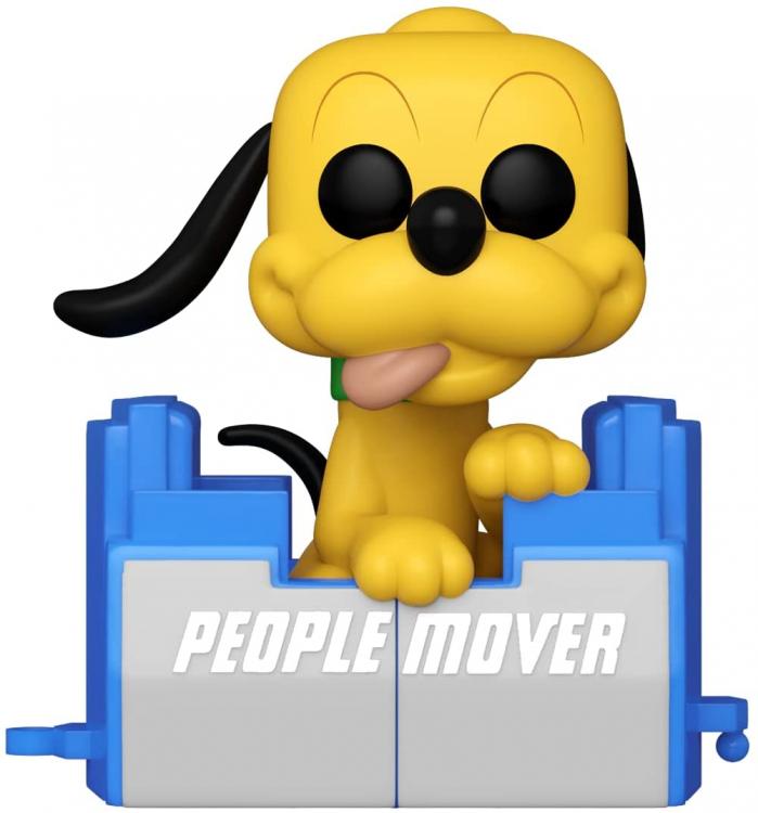 Funko Pop Walt Disney Wolrd 50 Anniversary Pluto On The Peoplemover (1164) Vinyl