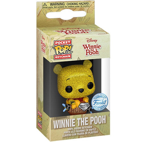 Funko Pop ! Disney - Winnie The Pooh Diamond Figure 4Cm Keychain Portachiavi