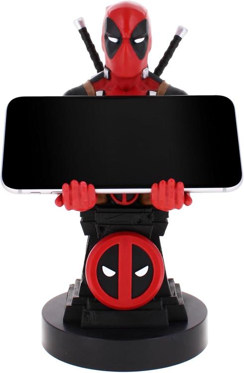 Cable Guys - Marvel Deadpool Statuetta Stand Base Ricarica Smartphone Controller