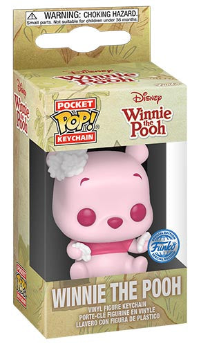 Funko Pop ! Disney - Winnie The Pooh Vinyl Figure 4Cm Keychain Portachiavi