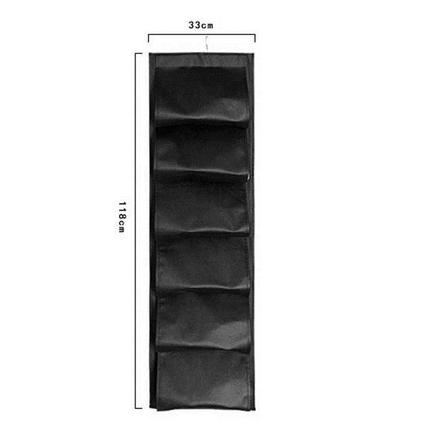 Porta Scarpe Da Appendere 12 Spazi Camera Da Letto Ruotabile 360° Antipolvere