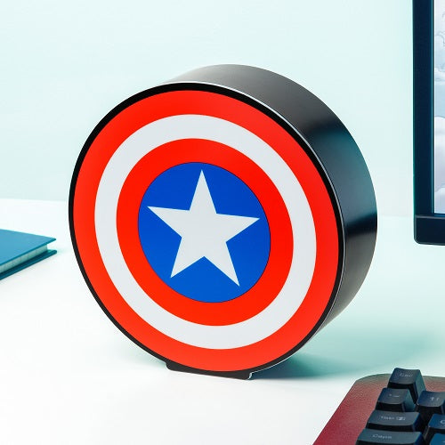 Paladone Box Light Marvel Captain America Lampada Led Capitan America 16Cm Nuova