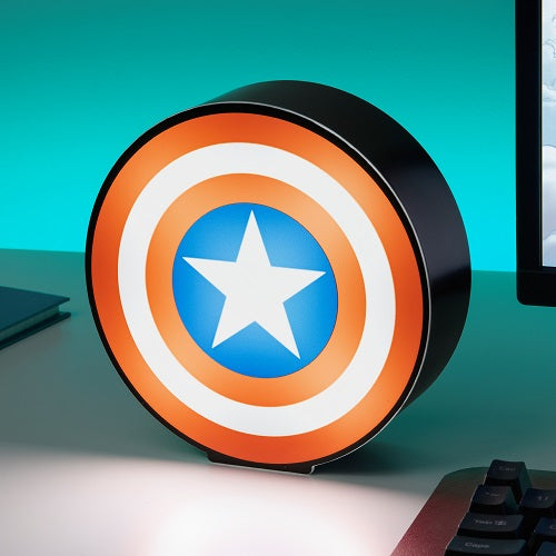 Paladone Box Light Marvel Captain America Lampada Led Capitan America 16Cm Nuova