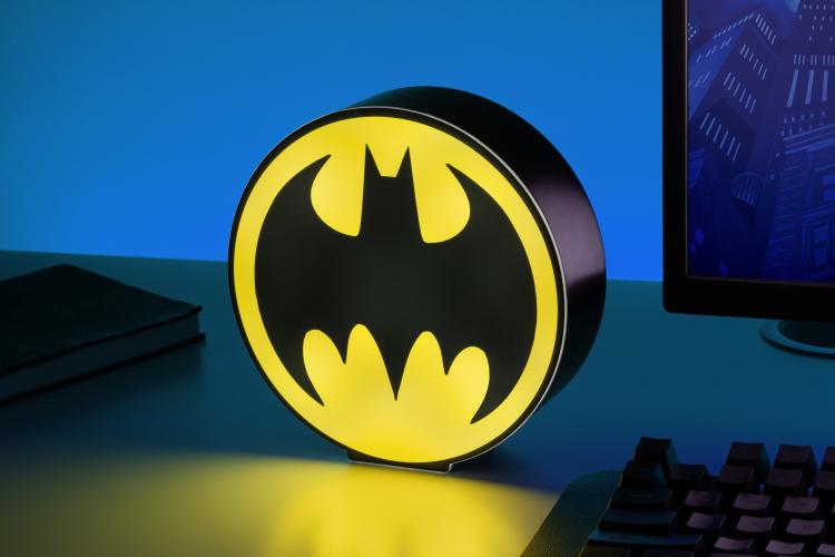 Paladone Box Light Dc Comics Batman Lampada Led Logo Bat Signal 16Cm Gotham City