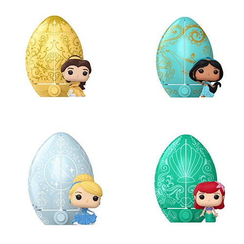 Funko Pop ! Eggs 12Pz Figure Mini Assortimento Disney Princess Uovo Di Pasqua