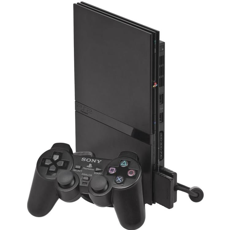 Sony Ps2 Slimline Console Playstation 2 Black Scph-70004 (Collezione) Come Nuova