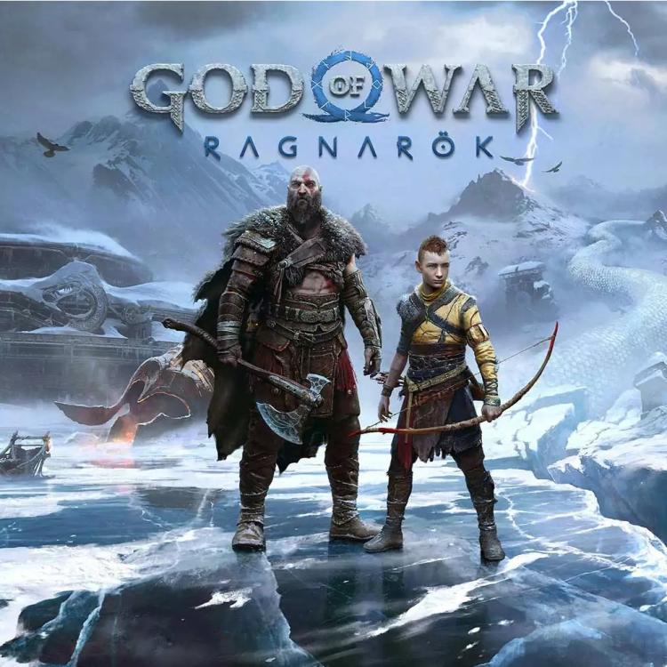 Sony Console Ps5 Standard 825Gb White Bundle Playstation 5 + God Of War Ragnarok
