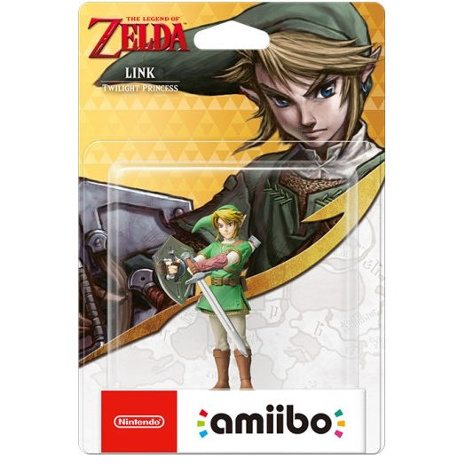 AMIIBO THE LEGEND OF ZELDA TWILIGHT PRINCESS - FIGURE LINK NINTENDO IN STOCK PVC