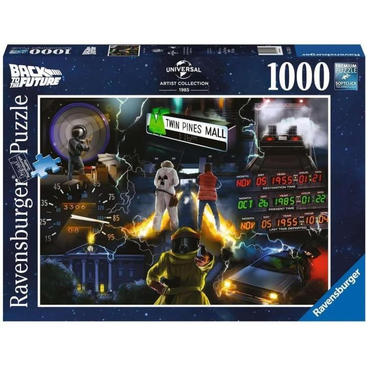 Ravensburger - Puzzle Back To The Future: Artist Collect. 1000Pz Gioco Da Tavola