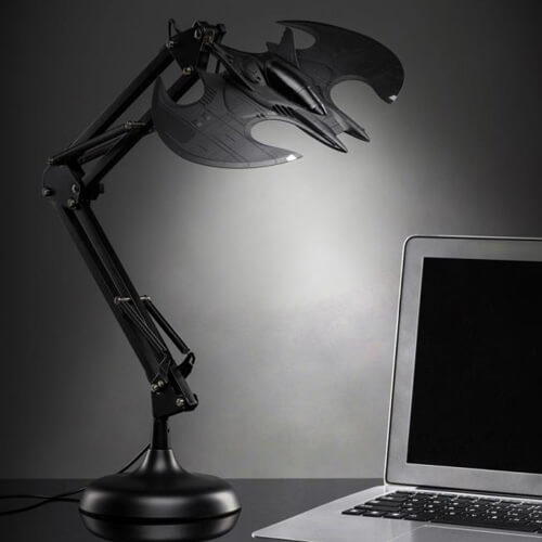 Paladone Lampada Da Scrivania Orientabile Batwing Bdp Batman Multicolore Led Pc