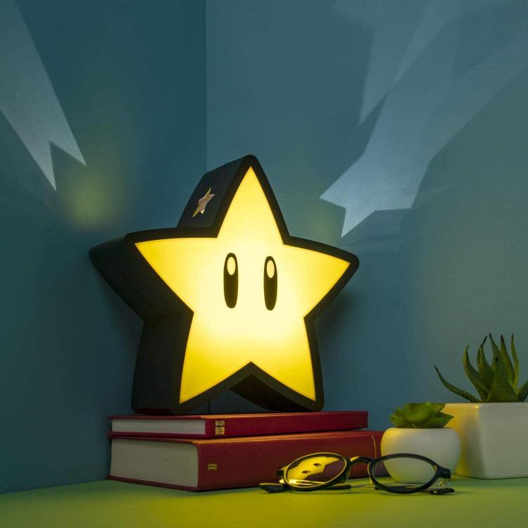 Paladone Lampada Super Mario Super Star Light Bdp Plastica Multicolore